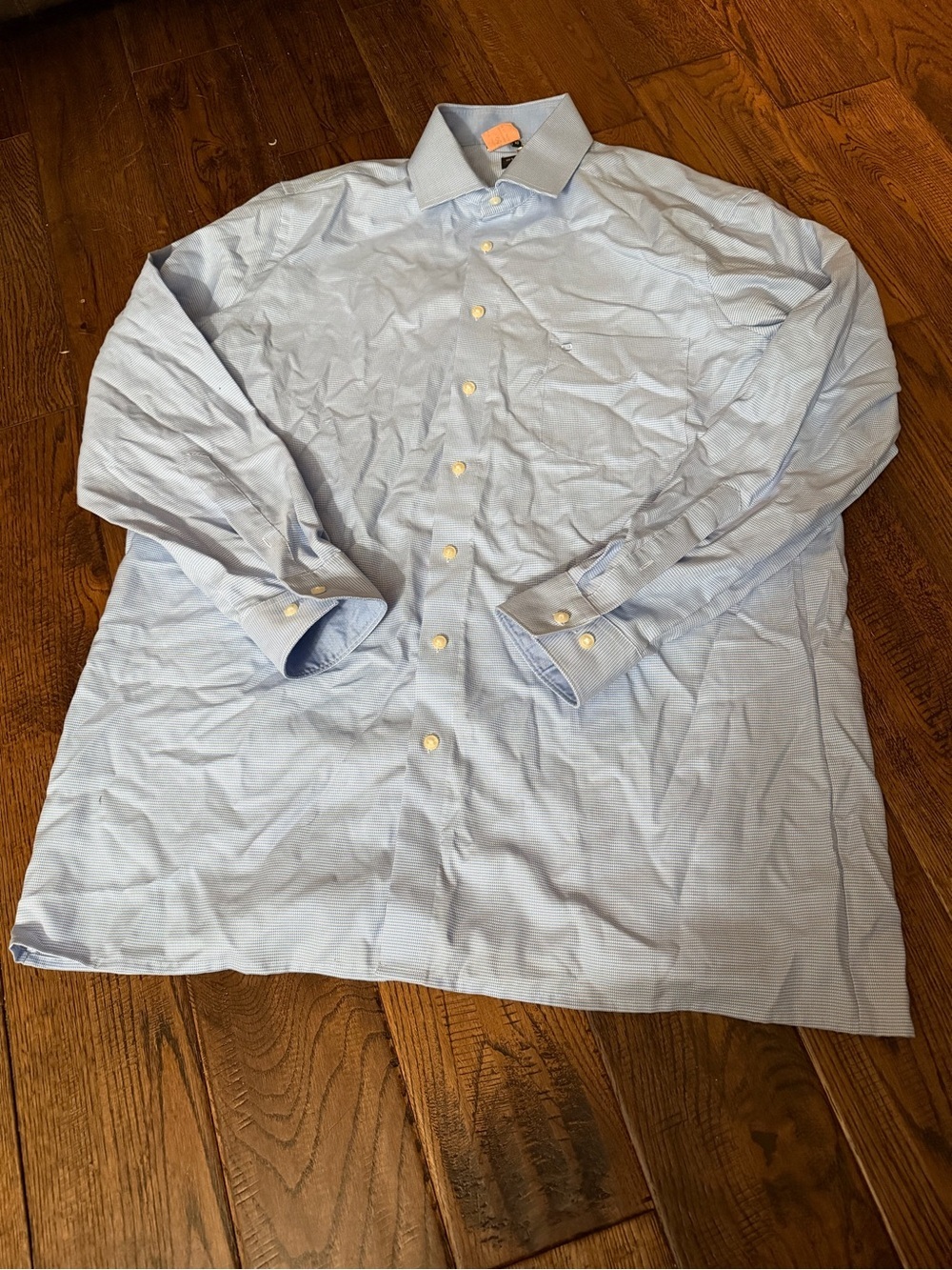 OLYMP LUXOR Men's Modern Fit Dress Shirt - Classic Button-Up Size 17”/43